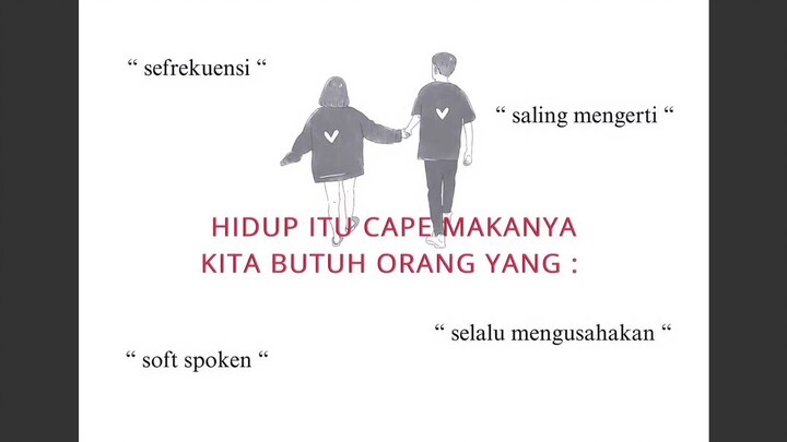Setarakan cintamu