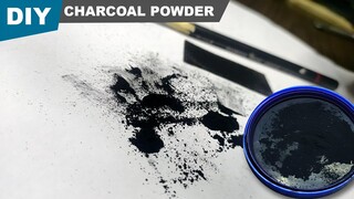 How To Make Charcoal Powder