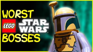 Top 5 WORST LEGO Star Wars Boss Battles Ranked (Before Skywalker Saga)