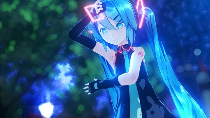 【Distribusi Aksi MMD】 Orang jahat Hatsune masam