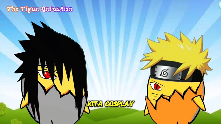 Costplay Naruto dan Sasskehh jadul #BstationJadul