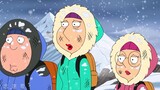 Family Guy: Saat mencoba mendaki Gunung Everest, Pete mengalami badai salju dan tidak bisa turun gun