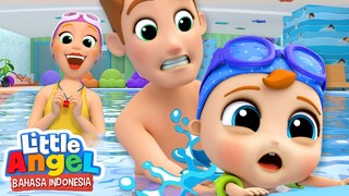 Yuk Belajar Berenang Bersama💦🏊🏼 Lagu Anak | Little Angel Bahasa Indonesia