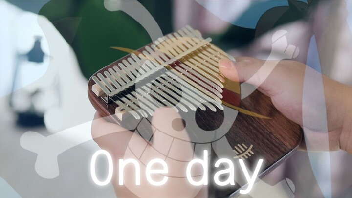 [21-tone thumb piano] TV animation "One Piece" OP13 [One day], I am the man who wants to be One Piec