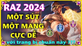 RAZ 2024 | CÁCH CHƠI - LÊN ĐỒ - BẢNG NGỌC RAZ LIÊN QUÂN MÙA MỚI MẠNH NHẤT | HD GAME 76