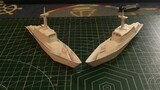 [Papercraft Tutorial] 1 Piece of Paper to Make a Destroyer