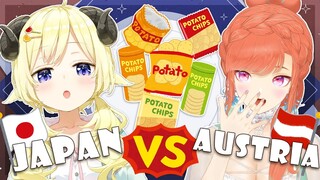 【OFFCOLLAB】Comparing POTATO CHIPS feat. Watame senpai! #kfp #キアライブ