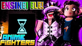 ENSINEI O MEU AMIGO NOOB A JOGAR TRIAL NO ANIME FIGHTERS *ep4*!!