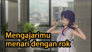 Mengajarimu menari dengan rok