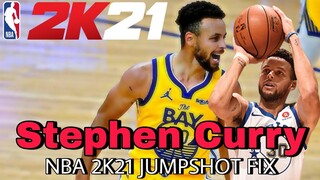 NBA 2K21 - STEPHEN CURRY JUMPSHOT FIX *ACCURATE*