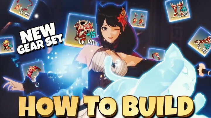 HOW TO BUILD MEILIN FISHER BUT THIS NEW GEAR SET WORKS FOR HER - Solo Leveling Arise