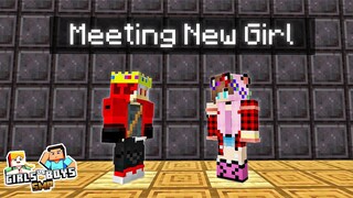 I Met A Secret Girl Player on This Girls Vs Boys SMP in Minecraft | Part 2