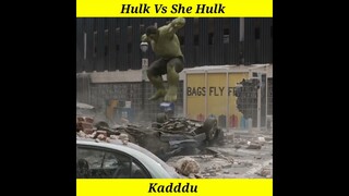 Hulk Vs She Hulk | Kadddu  #shorts #hulk