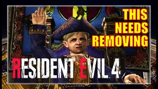 THIS NEEDS TO BE REMOVED FROM RESIDENT EVIL 4 REMAKE