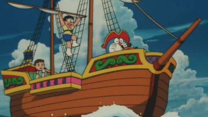 [Doraemon] Du hành xuyên thời gian và trở thành Cướp biển vùng Caribe! Đưa các bạn xem lại phim phiê