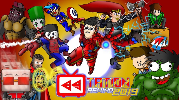 BSTATION REWIND Animasi (pahlawan indonesia) 2019 spesial Avengers Endgame | animasi BARA TUBE