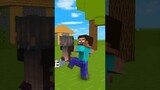 MINECRAFT ON 1000 PING ( Herobrine and Love Curse ) Monster School Minecraft Animation