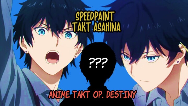 [speedpaint]gambar takt Asahina(anime takt op. destiny)