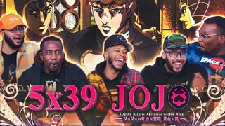 BOSS GIORNO! JJBA Golden Experience Ep 39 Finale Reaction/Review
