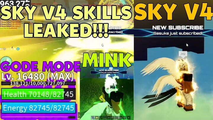 ADMIN SKY V4!!! SKY V4 IS SO OVERPOWERED!!!  RACE AWAKENING SKY V4..... ( Blox Fruits )
