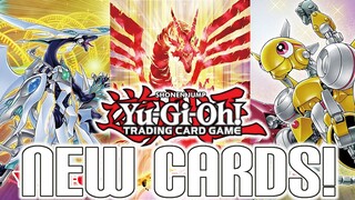 NEW Yu-Gi-Oh! 5D'S CARDS! Crimson Dragon & Cosmic Quasar Too!!!