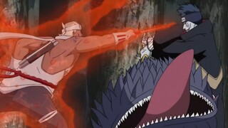 Killer Bee vs Kisame (English Sub)