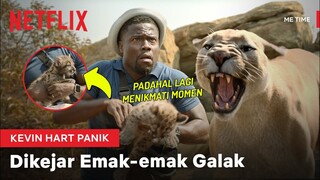 Kepanikan Kevin Hart Lagi BAB Dikejar Ibu Macan | Me Time | Clip