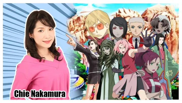 Chie Nakamura - Voice Roles Compilation
