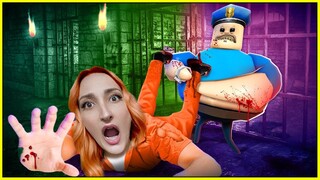 BARRYNİN KORKUNÇ HAPİSHANESİ 😱 ROBLOX BARRY EXE PRISON RUN! (FIRST PERSON OBBY!)