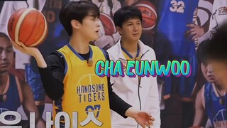 BAKA CHA EUNWOO LANG MALAKAS 😍💛🏀