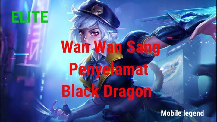 Sang Penyelamat Naga hitam - Mobile legend indonesia