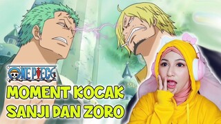 Ngakak!! Lihat Kelakuan ZORO & SANJI ONE PIECE BERANTEM MULU (OPLOVERS)