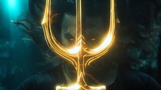 Aquaman's highlight moment, getting the golden trident and easily defeating King Orm