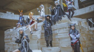 [Film fitur Arknights pseudo-full cos] Menara pisau di bawah topeng adalah gadis yang imut? ! ! Film grup cos Arknights~