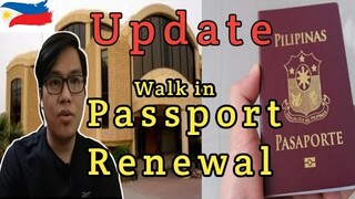 PASSPORT RENEWAL WALK IN