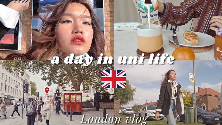 Du Học Anh 🇬🇧 ♡ MỘT NGÀY ĐI HỌC Ở LONDON ♡ a day in my life l study vlog