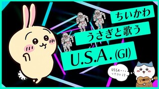 【ちいかわ】うさぎと歌う「U.S.A.(GI)」【うさぎ】