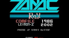 [Dezaemon2] ZANAC Ray [SEGASATURN] (480p)