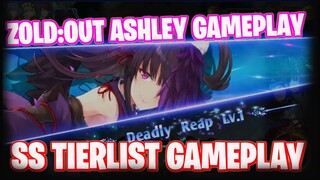 ZOLD OUT GLOBAL ASHLEY TIERLIST SS BATTLE GAMEPLAY