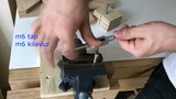 [Chế biến gỗ tại nhà] DIY cưa bàn vát góc tự chế PHẦN-1