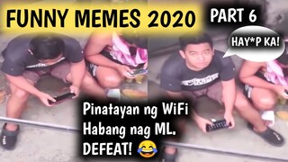 FUNNY PINOY MEMES COMPILATION Part 6 | PINATAYAN NG WIFI HABANG NAG LALARO NG ML (Reaction)