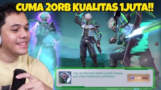 REVIEW SKIN HAYA TERBARU!! HARGA 20 RIBU KUALITAS 1 JUTA RUPIAH?? GA MASUK AKAL SIH INI!!