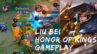 LIU BEI HONOR OF KINGS GAMEPLAY INDONESIA