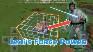 Jedi's Power in Minecraft using Command Block trick