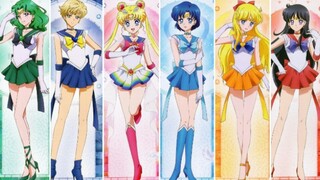 Check out all the new Sailor Moon transformations