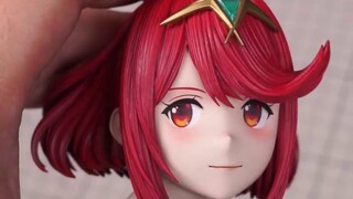 Are the figures so realistic now? Unboxing Creation's Xenoblade Chronicles 2 Flame GK statue, the de