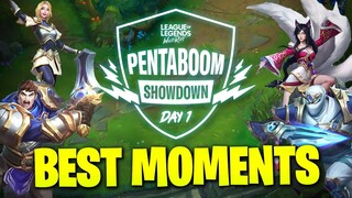 WILD RIFT PENTABOOM BEST MOMENTS & OUTPLAYS | LOL WILD RIFT FUNNY Moments & Highlights Montage