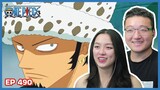 LAW SAVES LUFFY | One Piece Episode 490 Couples Reaction & Discussion