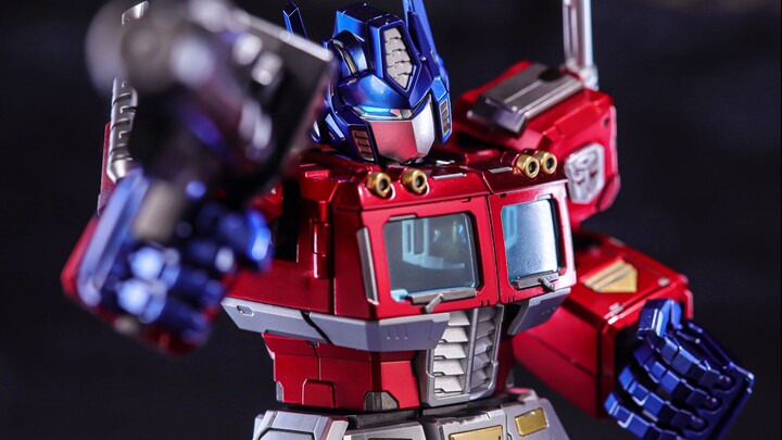 Saya suka pilar berwarna metalik! Berbagi produksi Bruko Transformers Legend Edition Optimus Prime