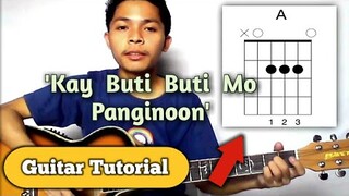 Kay Buti Buti Mo Panginoon - Ptr Luis "Boy" Baldomaro(Guitar Tutorial) Fellow Sheep Ricky